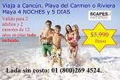 Cancun todo incluido por solo $490 dlls. 5 dias 4 noches