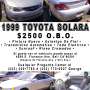1999 Toyota Solara (Otis Ave. y Florence Ave.)